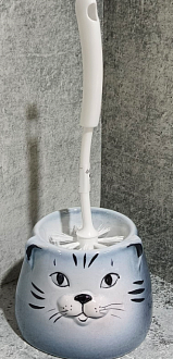 Подставка под ерш керамическая Кошка мини