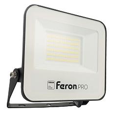 Прожектор светодиодный 50W 6400К черный IP65 Feron.PRO 41540