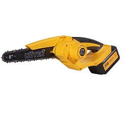 Пила цепная аккумуляторная Huter 20В ELS-20/8-Li-2K-BL 2х4,0А/час Li-ion акк 20см 45зв 4,3кг КЕЙС