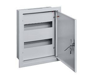 Щит металл ЩРВ-24 мод с замком IP31 405х320х120 SQ0905-0005 — фото в Интердекор