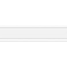 Бордюр Грация-Керамик/Юнитайл Лейла белый 01 6,0*25