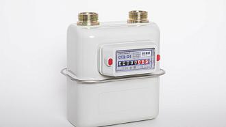 Счетчик газа СГД G4 2025г слева-направо Уличный