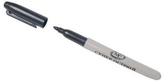 Маркер перманентный черный /МС-9500/9900/12/