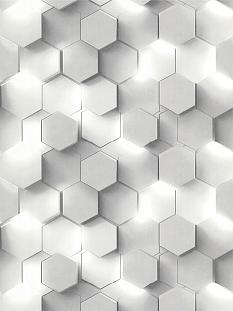 Обои Палитра Аспект виниловые на флизелине горячего тиснения 1,06*10м 70669-14 Гексагон /6/