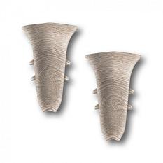 Угол внутренний 415 к напольному плинтусу с кабель-каналом 55мм