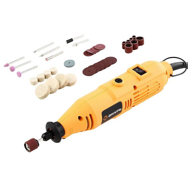 Гравер Вихрь Г-150 150Вт 3,2мм 30000об/мин 0,63кг (38 предметов)