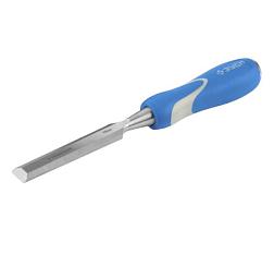 Стамеска с двухкомпонентной ручкой стальной затыльник для ударных работ 12мм 18097-12