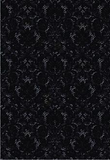 Керамическая плитка стена Керамин Органза 5Т черная 27,5*40*0,8