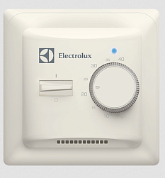 Термостат для теплого пола Electrolux ETB-16 белый (для вн монтажа с датчиком темп)