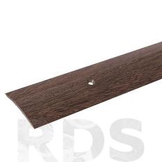 Порог стык п-10-07 1,35м 40мм темный дуб/10/