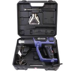 Фен строительный Диолд 2,0кВт ВГВ-2-01 300-500л/мин кейс насадки