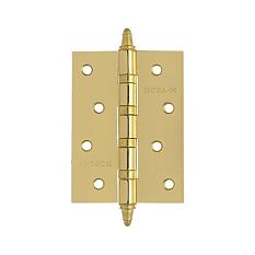 Петля 5-4ВВ сталь /125*75*2,5/СНР мат золото с колп универс 