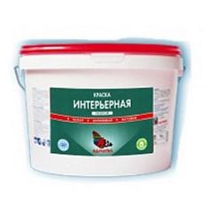 Краска в/д интерьерная эконом/для стен и потолков 14кг Адмирал белая