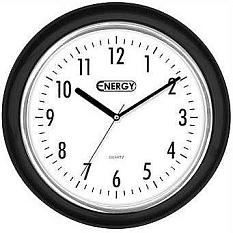 Часы кварцевые ENERGY EC-07 настенные круглые/17613/232386/