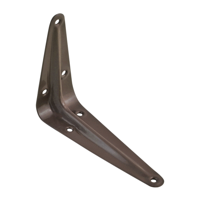 Уголок для полок коричневый 100*75 /до 10 кг/