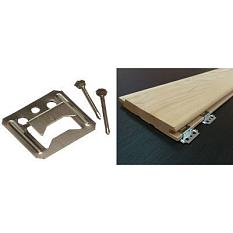 Метиз кляймер плоский №2 д/мдф панелей /100шт.уп/