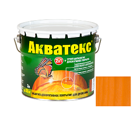 Тонирующий антисептик алкидный Рогнеда Акватекс орегон 0,8л /6/