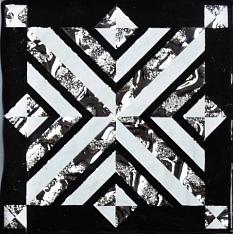 Вставка Росмозаика Алькор платина 6,6*6,6 /48/