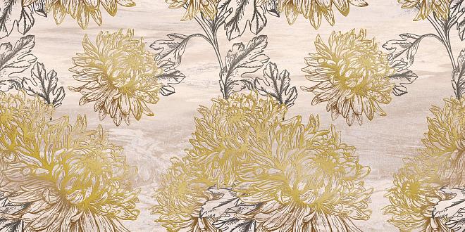 Вставка Керамика-Волга Элегия D4 платина 30*60