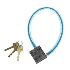 Замок навесной велосипел ВС-2-6с 6х350мм 3 ключа