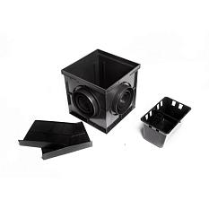 Дождеприемник Aquastock 4330V 300*300 в сборе (2 перегородки + корзина для мусора)