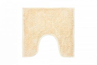 Коврик на резиновой основе Aquadomer Макароны 50*50 1 предм А009 молочный ъъ