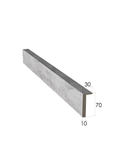 Наличник экошпон цвет бетон северный телескоп 2,15м 70*6мм к М77 /8/