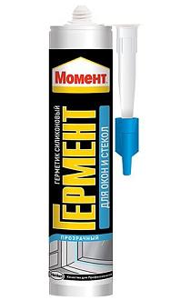 Герметик силиконовый Гермент для окон/стекл белый 280мл /1997809/12/