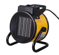 Тепловая пушка электрическая металлокерамика 220В 2/1кВт кругл 120м3/ч 230х180х250мм 1,65кг ТЭПК-EU-2000К Eurolux 