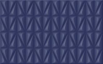 Керамическая плитка стена Юнитайл Конфетти синия 02 25*40 низ