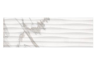 Керамическая плитка стена ЛБ Керамика Миланезе дизайн каррара волна 1064-0158 20*60 /7/