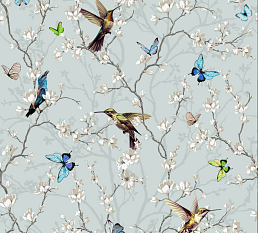 Обои Фокс дуплекс 0,53*10м 12327 Сакура /14/