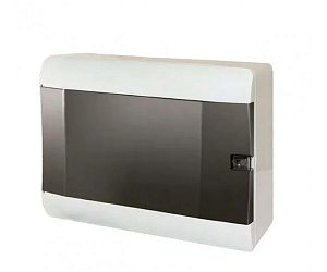 Бокс пластик ЩРН-П  8 мод с дверцей IP41 210х172х97,5 SQ0901-0103/SQ0901-1103/39178/49643 — фото в Интердекор