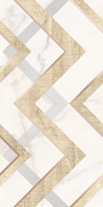 Вставка Азори Apulia Oro Geometria 31,5*63