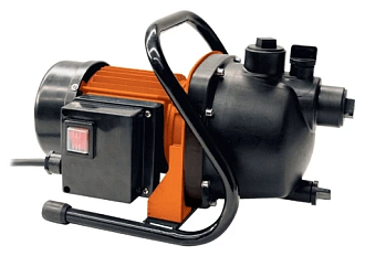Насос поверхностный Вихрь ПН-900 пласт 900Вт 3600л/ч под воды 45м всасывание 9м