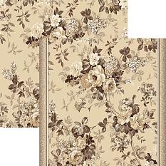 Палас Войлок 2,5*4 1197 беж /Цветы/