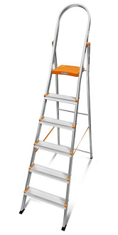 Стремянка алюминиевая Мечта 6 ступени 217см