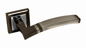 Ручки раздельные A 230 BH/SN/HH черн никель/мат хром /Palidore/