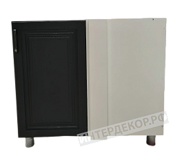 Мебель для кухни фреза Квадро африканский лапачо графит стол ТРУ-1 ш900хг466хв820 лдсп 