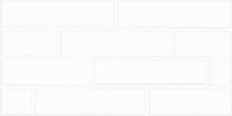 Керамическая плитка стена Березакерамика Snow brick белый глянец 30*60