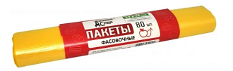 Пакеты для продуктов 29*38 рулон 80 шт