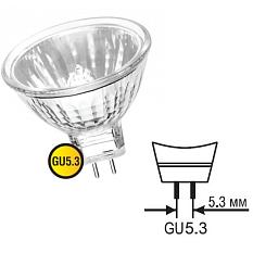 Лампа галогенная с отражателем G5.3 MR16 50Вт 12V 02253