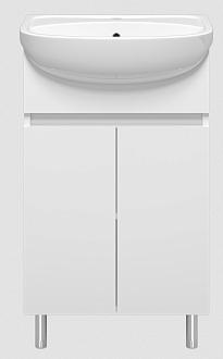 Тумба с умывальником Элегия 50 белая 48,3*70*28