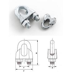 Зажим для тросов&nbsp;&nbsp;6мм