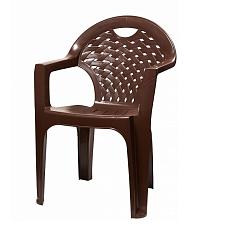 Кресло садовое Пластик 585*540*800мм коричневый /М8020/