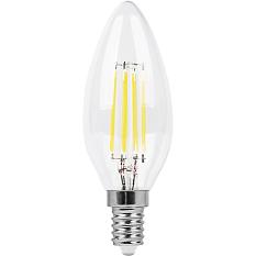 Лампа светодиодная филамент Е14 Свеча 11Вт 220V 6400K LB-713 холодный 38231
