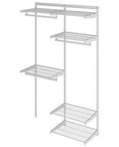 Гардеробная система Практик Home Optima метал G120 2050x1300x450 бел