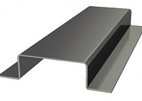 Крепежный профиль шляпный 90*20*3000*1,2мм оцинкованный