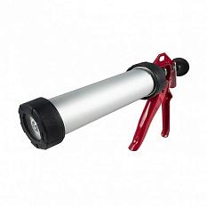 Пистолет для герметика 400мл закрытый корпус гладкий шток 030-0001