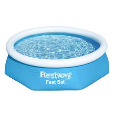 Бассейн Fast Set 244*61см V 1880л надувной 57448